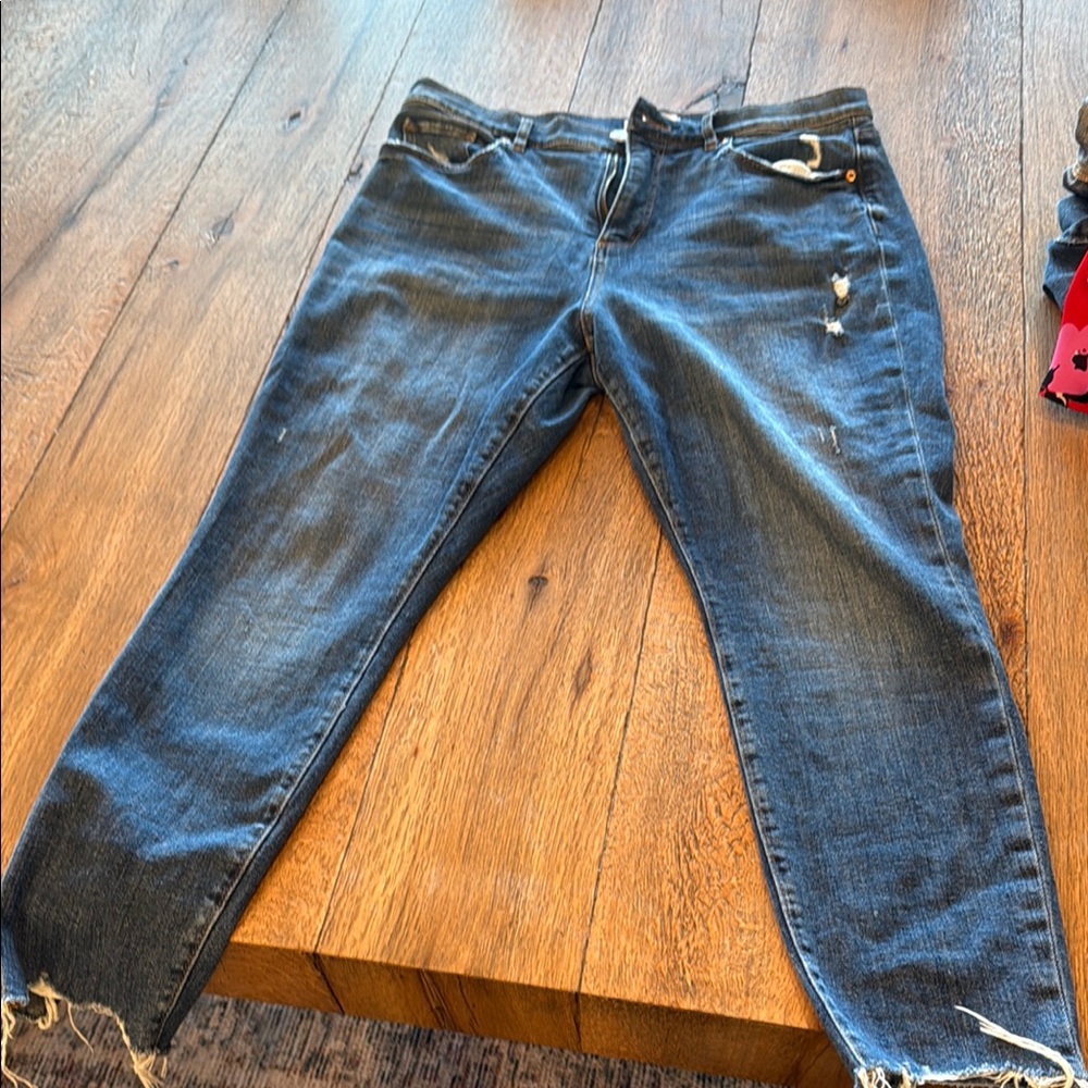 LOFT High Waist Skinny Jeans